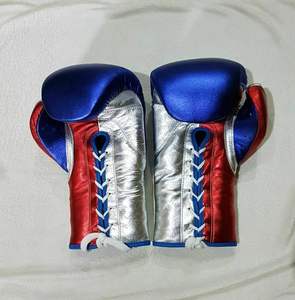 Customized Logo Leather Boxing <b>Gloves</b> Different Sizes for Outdoor Training-Private Manufacturer - Product Image 5