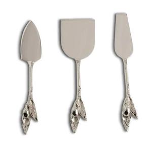 Cuchillo y rebanador de queso con mango decorativo de Metal de la mejor calidad con diseño personalizado y juego de cuchillos de queso con logotipo a precio barato - Product Image 1