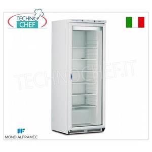 Equipo de Refrigeración Comercial Mondial Framec, Modelo ICEPLUSN60, Congelador de 580 Litros con 1 Puerta de Vidrio, Clase E - Product Image 1