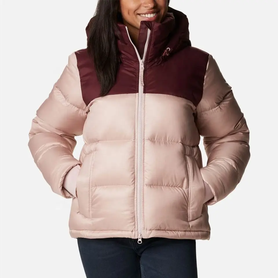 冬の屋外レジャーフグジャケット毛皮の女性フグジャケット女性フード付き女性コート高品質2023