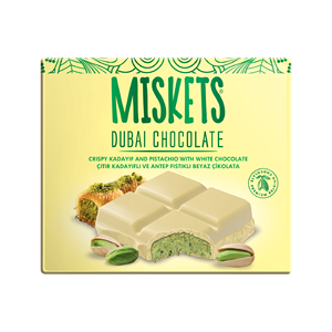 Bombones de Chocolate Blanco de Dubái de Alta Calidad, 100 g, Delicioso Dulce Premium, Cremoso y Suave, Caramelo Gourmet para Regalos y Refrigerios - Product Image 5