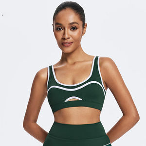 Sujetador Deportivo Ajustable de Soporte Medio de Alta Calidad, Sin Costuras, Transpirable, Antibacteriano, para Gimnasio, Yoga, Fitness, Entrenamiento, Running - Product Image 1