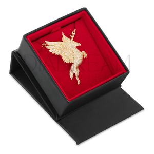 Collar Personalizable de Plata de Ley 925 para Hombre, Cadena de Tenis Hip Hop con Colgante de Caballo de Diamantes, Joyería Fina, Regalo, Diamantes Cultivados - Product Image 2