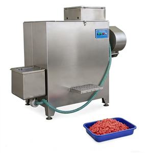 Máquina Picadora de Carne Comercial Automática, Nueva Picadora Eléctrica Profesional de Acero Inoxidable 304, <span class=keywords><strong>KMS</strong></span> 380V Trifásica 1t/h - Product Image 1
