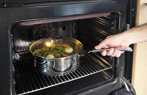 Juego de Utensilios de Cocina de Acero Inoxidable Clásico Americano de 12 Piezas, Ecológico, Personalizado para Cocina de Gas, 100% Metal, para Uso Doméstico - Product Image 4