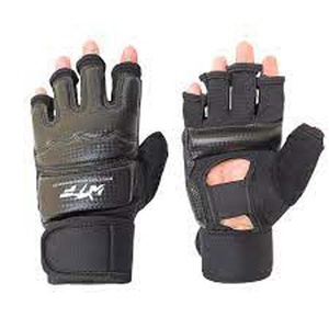 Guantes de Taekwondo Aprobados por la WTF, de Piel Sintética, Medios Dedos/Sin Dedos, Unisex, Gran Venta - Product Image 3