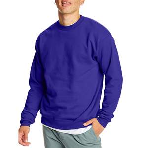 <b>Purple</b> Plain Solid Color <b>Men's</b> Pullover <b>Sweatshirts</b> Winter Fashion <b>Men</b> <b>Sweatshirts</b> - Product Image 5