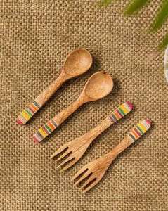 Articles de cuisine de luxe faits à la main ensemble de couverts de cuisine nouveau design ensembles de cuillères de qualité supérieure pour les fêtes - Product Image 6