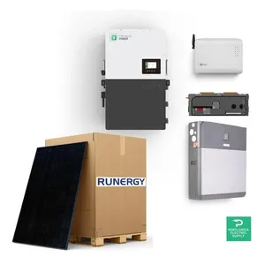 Kit de stockage solaire domestique 16 kW avec 36 panneaux Runergy 405W, kit Fortress Power Envy 12 kW et EForce 9,6 kWh - Product Image 2