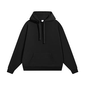 เสื้อฮู้ดผ้าฟลีซเก็บความร้อนของผู้ชายผ้าฝ้าย100% มีฮู้ดซับในดีไซน์กันลมและระบายอากาศได้ดี - Product Image 6