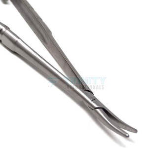 Portaagujas Castroviejo de Primera Calidad, 140 mm, Punta Recta, Pinzas de Microsutura para Uso Quirúrgico - Product Image 4