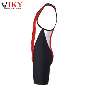 ชุดมวยปล้ำสำหรับผู้ใหญ่แบบสัมผัสนุ่มระบายอากาศได้พิมพ์โลโก้ - Product Image 3