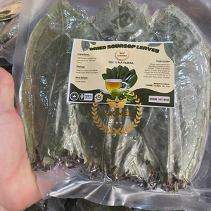 Approvisionnement en vrac Vietnam Feuilles de corossol séchées | Ingrédient de thé naturel Graviola, fournisseur en gros d'exportation - Product Image 1