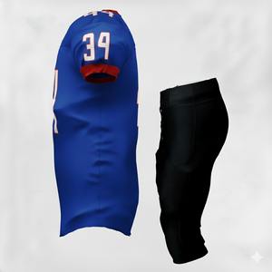 Uniforme de Fútbol Americano de Diseño Superior para Equipo, Unisex, Superventas, Personalizable, Transpirable, de Manga Corta - Product Image 3