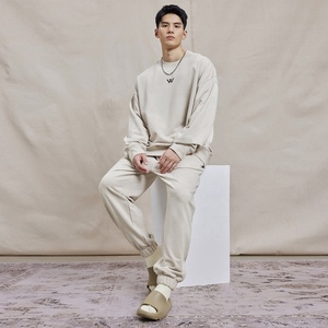 Sweat-shirt unisexe en coton de haute qualité, col rond, imprimé personnalisé, broderie, sweat-shirt pour femme, sweat-shirt pour homme - Product Image 5