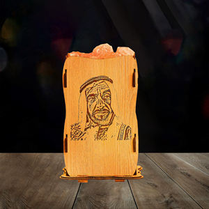 Vente en gros de mini lampe au sel de l'Himalaya de qualité supérieure personnalisée Décoration unique de la maison Panier d'amour sculpté Artisanat naturel - Product Image 4