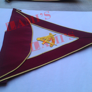 Tablier maçonnique Royal & Select Tablier maçonnique en cuir d'agneau de haute qualité pour uniforme - Product Image 2