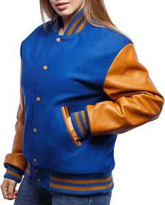 2022 grande taille hommes collège varsité vestes Logo personnalisé plaine Letterman support capuche en gros tissu blanc pour une utilisation en hiver - Product Image 3