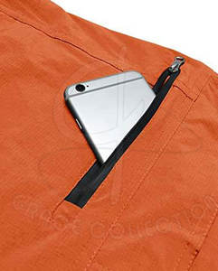 100% coton Camouflage Cargo Shorts pour hommes en plein air athlétique plaine poche haute rue Style solide personnalisable couleur peignée - Product Image 6