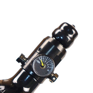 Regulador de paintball preestablecido de 3000 psi 48ci M18x1.5 1/8 NPT con desconexión rápida y manómetro - Product Image 5