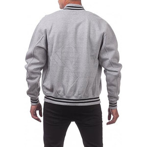 Chaqueta Urbana para Hombre, Estilo Letterman, Cuello Alto, Logotipo Frontal, Elegante, Casual, Reversible, Tejido Cómodo para Moda Urbana - Product Image 2