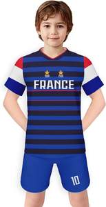 ชุดอเมริกันฟุตบอลชุดเดรสแขนสั้นระบายอากาศสีพื้น - Product Image 5