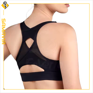 Sujetador deportivo industrial de alto impacto SAMAVIA, transpirable, sin costuras, estilo Sexy, calidad asegurada para Yoga, gimnasio, talla XL, servicio OEM/ODM - Product Image 4