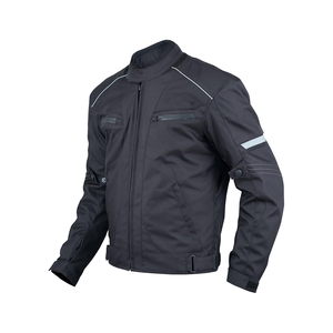 Nouvelle veste noire de moto d'aventure de textile Cordura d'été personnalisée costume de veste de course de textile de moto - Product Image 1