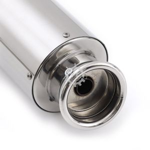 Pour <span class=keywords><strong>Honda</strong></span> Super <span class=keywords><strong>Cub</strong></span> 50 <span class=keywords><strong>Street</strong></span> up silencieux en acier inoxydable cabine voiture nouveau échappement complet <span class=keywords><strong>HONDA</strong></span> personnalisé externe haut silencieux pièces personnalisées - Product Image 2