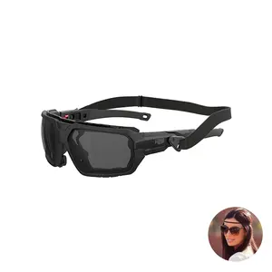 Gafas de sol amarillas para exteriores modelo XXX adecuadas para el trabajo y actividades de paracaidismo artículos de venta calientes conocidos por su durabilidad y ST