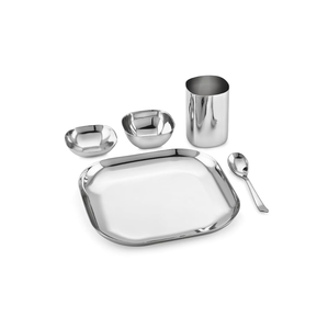 Artisanat personnalisé Top Designer Service de table en acier inoxydable 5 pièces Vente à chaud Dinenrware d'occasion - Product Image 1