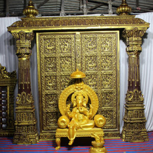 Juego moderno y sencillo de South Mandap hecho de material de fibra duradero - Product Image 1