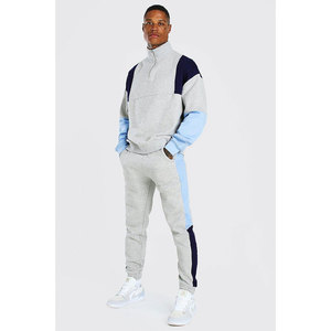Vintage Washed Distressed Acid Wash Stacked <b>Flare</b> Sweat Suits Unisex Jogger Pants Tracksuit Custom 2-Piece Set for Winter - Product Image 4
