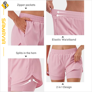 Shorts pour femmes Short de course à séchage rapide pour femmes Short de femme léger et respirant pour l'entraînement Prêt à expédier eu, tendance américaine - Product Image 4