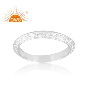 Best Quality 925 Fine Sterling Silver <b>Statement</b> Band <b>Ring</b> Custom Jewelry <b>For</b> <b>Women</b> Gift <b>For</b> Her - Product Image 2
