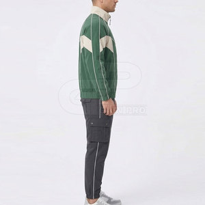 ชุดวอร์มผู้ชายสไตล์เรโทรสำหรับฤดูร้อนและกิจกรรมกลางแจ้ง ผ้าเนื้อนุ่ม ใส่สบายทรงหลวม - Product Image 6