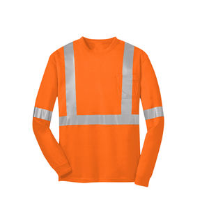 2023 nuevo diseño personalizado camisa de manga larga de seguridad de alta calidad precio al por mayor camisa de manga larga de seguridad para hombres - Product Image 4