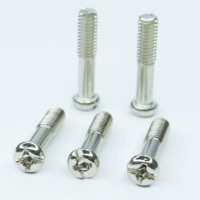 Vente en gros M4M5 Vis mécanique à tête cylindrique en acier inoxydable métrique A2 A4 DIN 7985 Assemblage de meubles Vietnam Factory Direct
