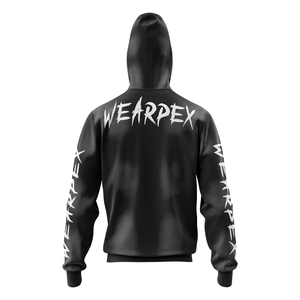 Ensemble de survêtement en molleton 100% coton personnalisé avec strass, effet délavé à l'acide, imprimé, broderie, effet délavé au soleil - Product Image 5