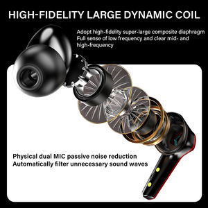 Auriculares inalámbricos bidireccionales 144 con traducción AI en varios <span class=keywords><strong>idiomas</strong></span> con función de cancelación de ruido Conectividad BT y WiFi para juegos - Product Image 5