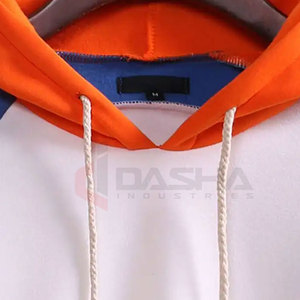 Sudadera con Capucha de Forro Polar para Hombre, Otoño-Invierno, Estilo Hip Hop Urbano, Estampado Casual, Color Sólido, Impresión Digital, Venta al por Mayor OEM M - Product Image 3