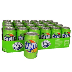 Boisson gazeuse aromatisée à la crème d'orange Fantaa sans sucre (330 ml X 24) Vitamine C Haute qualité Prix de gros - Product Image 2