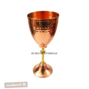 Cuivre Antique Fini Premium Qualité Métal Fait Look Attrayant Designer Vin Rouge Et Bière Verres Barware Gobelet Verre - Product Image 4