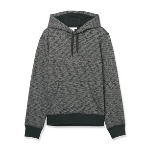 Otoño e invierno Popular con capucha Color sólido Algodón Suéter grueso Sudadera con capucha de manga larga para hombres - Product Image 5