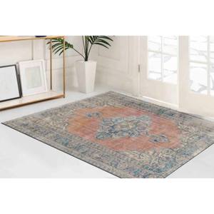 Alfombra Vintage con Diseño de Medallón: Alfombra Personalizada Antideslizante con Estampado, Alfombra Suave No Tejida - Product Image 2