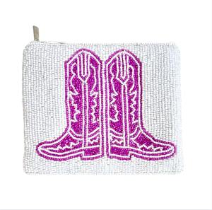 Monedero con Cuentas de Estrella de Mar Verde Espuma Marina, Monedero con Cremallera Bordado a Mano, Borla de Pompones, Mini Cartera de Playa de Verano, Lindo Regalo para Mujer - Product Image 4