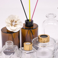 Diffuseur d'arômes de luxe, différentes tailles, flacon en verre vide personnalisé, couleur personnalisée, diffuseur de roseaux aromatiques pour toutes les occasions