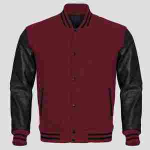 2024 unisexe hommes laine Letterman varsité collège vestes haute rue Stand à capuche Bomber Baseball extérieur hiver nouveau chauffé - Product Image 1