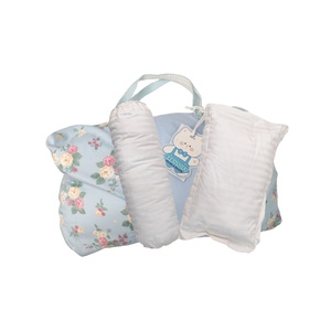 Ensemble oreiller et coussin 2 en 1 pour bébé |   Housse en coton douce, compacte et respirante, essentiels pour un sommeil sûr pour les nouveau-nés et le confort des nourrissons - Product Image 1