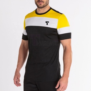 T-shirt d'entraînement de style sportif ultra-doux 100% coton pour homme - Product Image 5